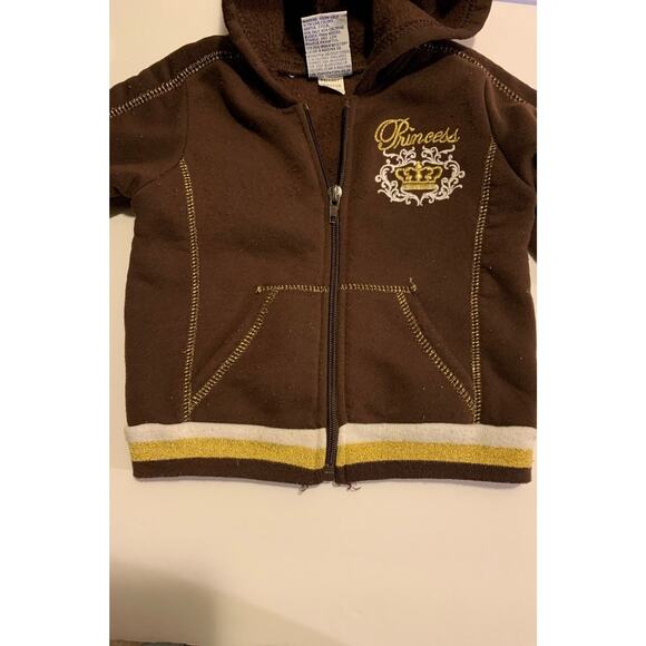 Kids 24 mos talla Double Trouble Kids Jacket Brown Princess - Picture 9 of 12